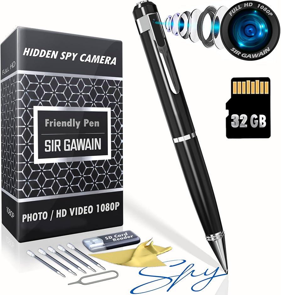 Black Pen Spy Camera